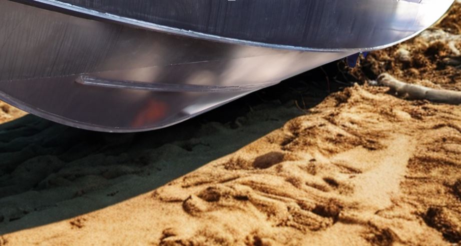 boat on the beach